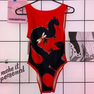 La Gotta Swimwear S dragon once piece bathing suit